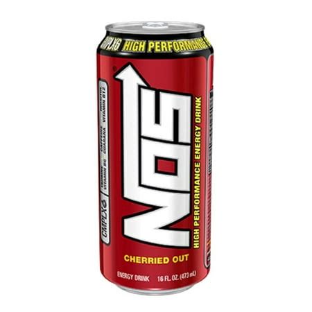 cherried out nos|NOS Energy Drink, High Performance, Cherried Out